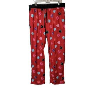 NOPE Anti Valentine Pajama Pants Women Funny Candy Heart Lounge